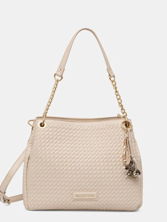 Zdjęcie produktu Valentino Bags torebka damska z imitacji skóry GEA beżowy