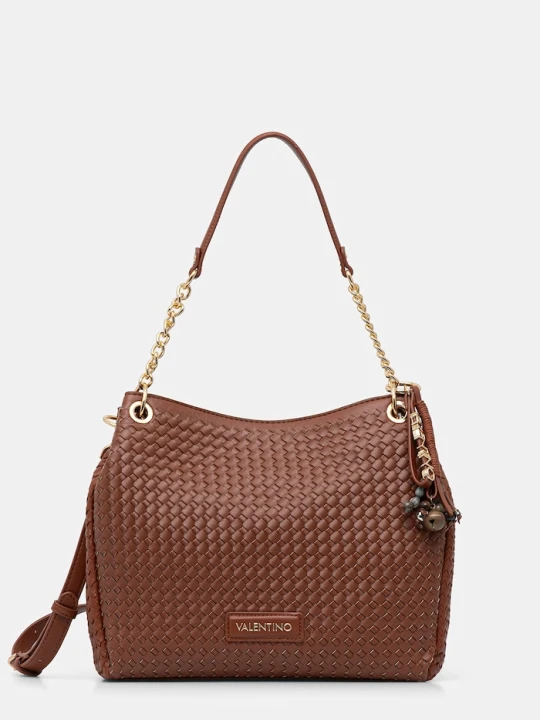 Zdjęcie produktu Valentino Bags torebka damska z imitacji skóry GEA brązowy