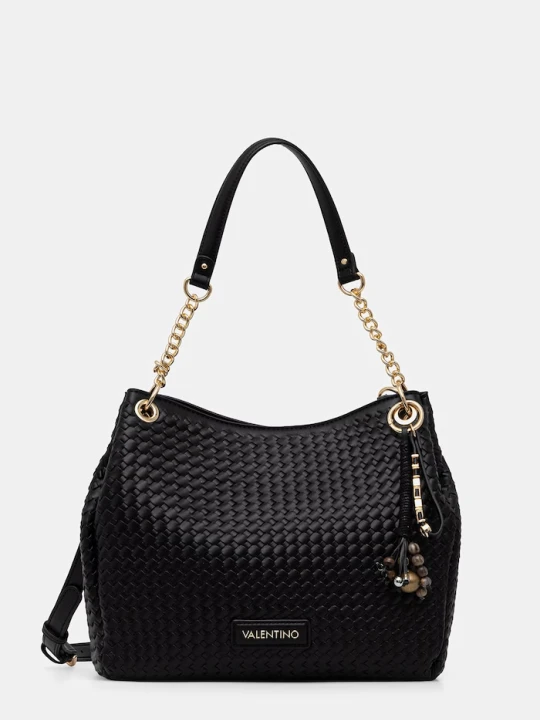 Zdjęcie produktu Valentino Bags torebka damska z imitacji skóry GEA czarny