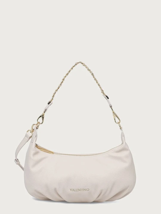 Zdjęcie produktu Valentino Bags torebka hobo damska z imitacji skóry LENA beżowy