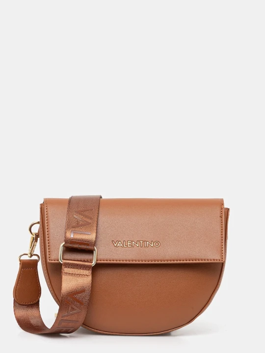 Zdjęcie produktu Valentino Bags torebka rogal damska z imitacji skóry brązowy