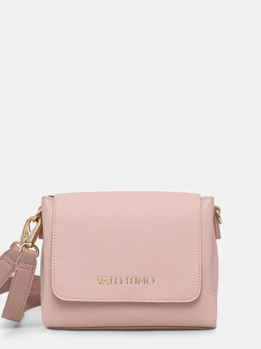 Zdjęcie produktu Valentino Bags torebka crossbody damska z imitacji skóry różowy