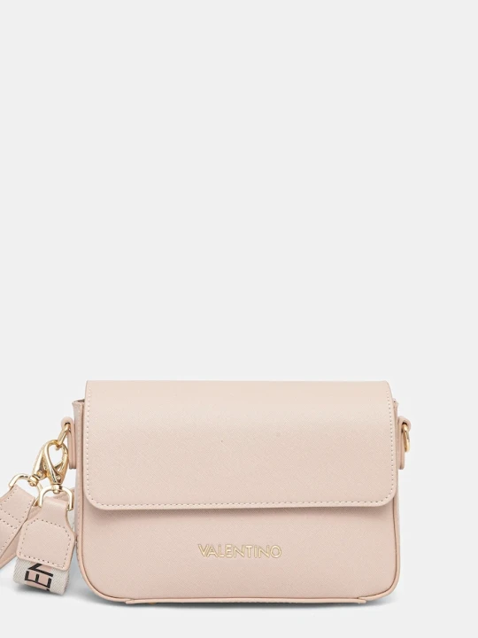 Zdjęcie produktu Valentino Bags torebka crossbody damska z imitacji skóry różowy