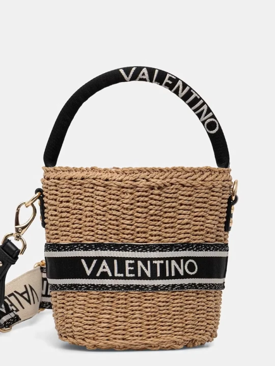 Zdjęcie produktu Valentino Bags torebka koszyk damska BOHO beżowy