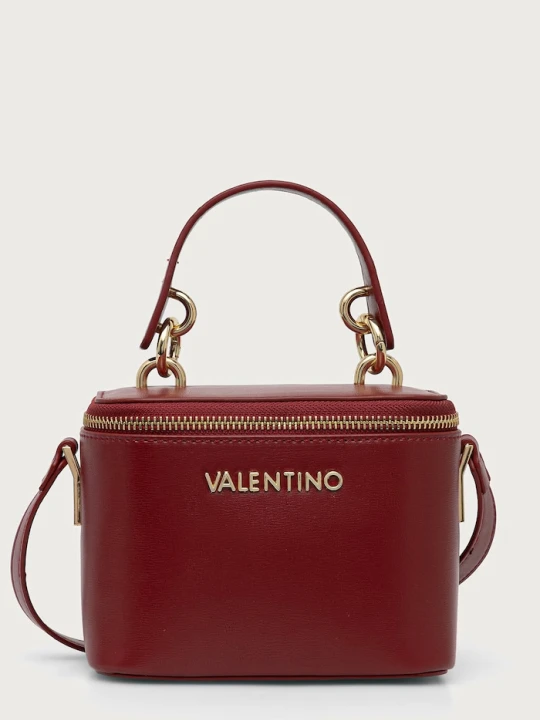 Zdjęcie produktu Valentino Bags torebka kuferek damska ROSSY RE bordowy