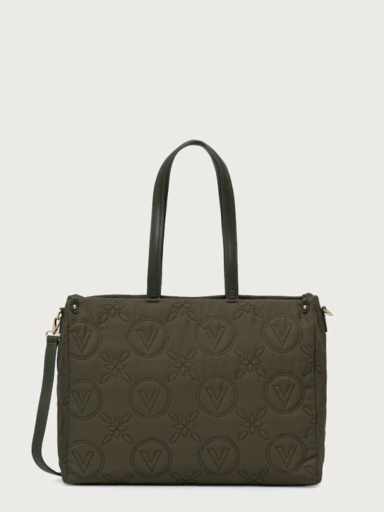 Zdjęcie produktu Valentino Bags torebka shopper damska PUFFY zielony