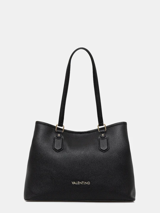 Zdjęcie produktu Valentino Bags torebka shopper damska z imitacji skóry czarny