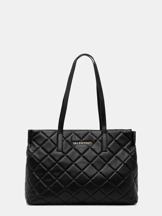 Zdjęcie produktu Valentino Bags torebka shopper damska z imitacji skóry czarny
