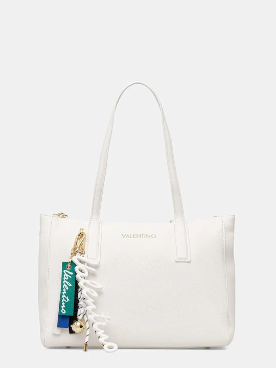 Zdjęcie produktu Valentino Bags torebka shopper damska z imitacji skóry RYTA RE biały