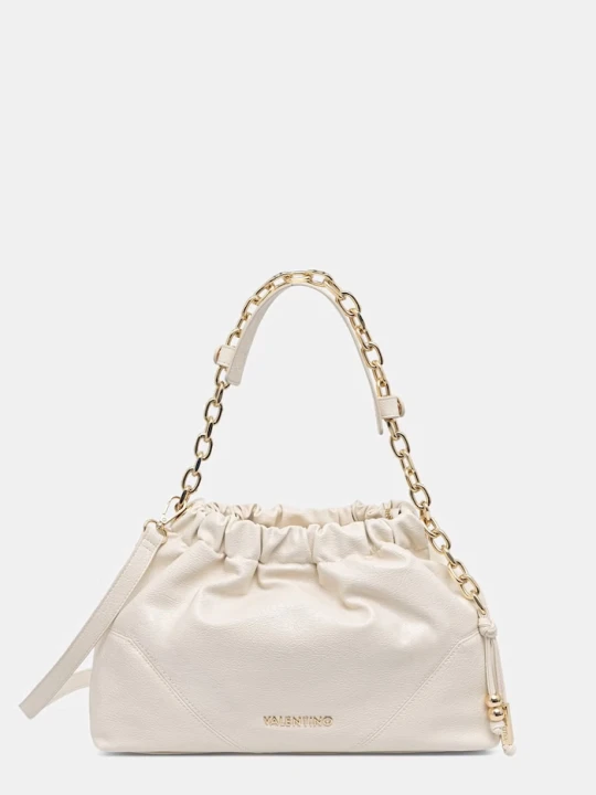 Zdjęcie produktu Valentino Bags torebka worek damska z imitacji skóry LUMIRA beżowy