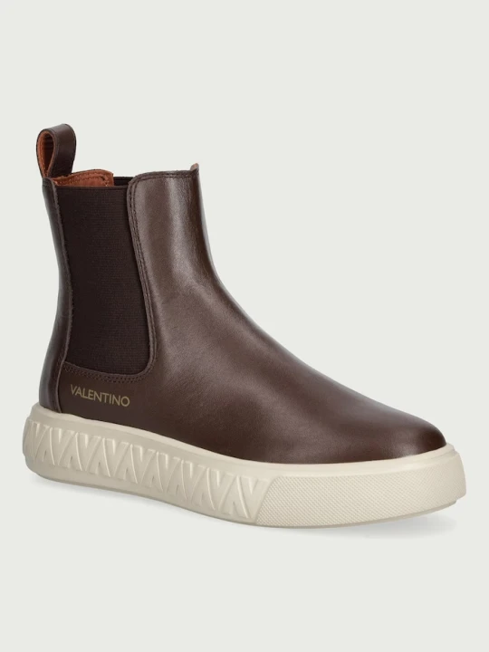 Zdjęcie produktu Valentino botki damskie skórzane VENUS brązowy