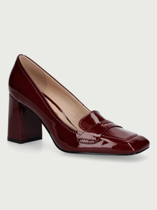 Zdjęcie produktu Valentino czółenka skórzane VIVIENNE bordowy