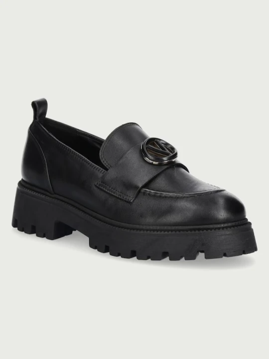 Zdjęcie produktu Valentino mokasyny damskie skórzane DRESS czarny