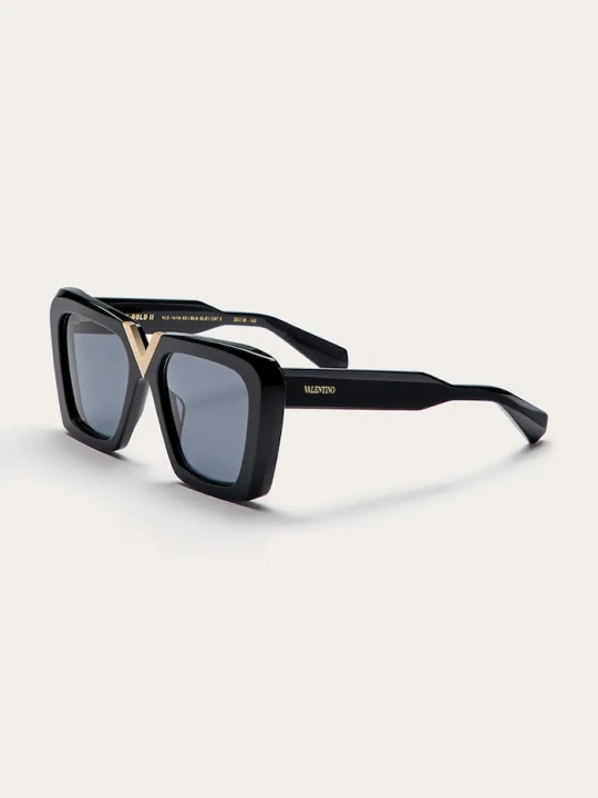 Zdjęcie produktu Valentino Eyewear okulary przeciwsłoneczne V - GOLD - II czarny