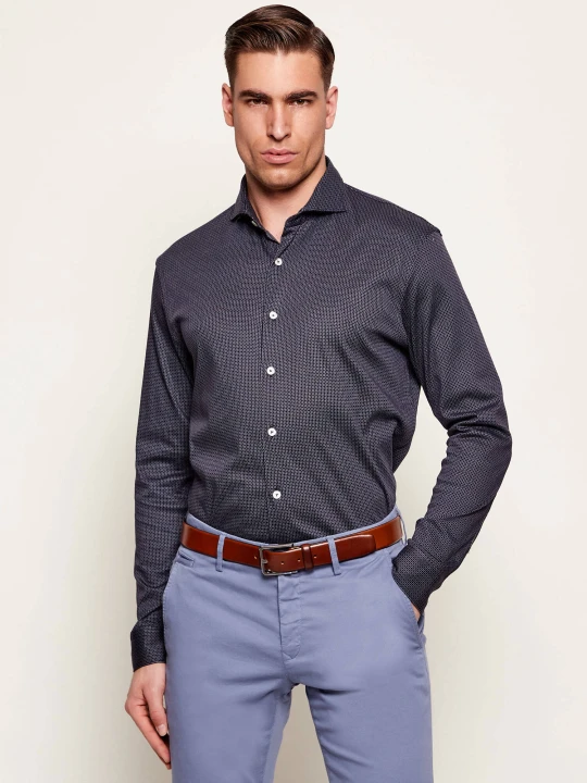 Zdjęcie produktu van Laack Koszula Hemd | Slim Fit granatowy
