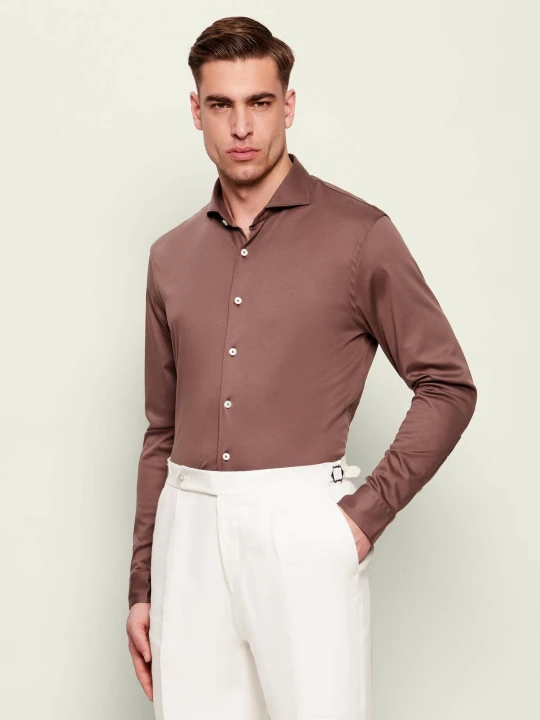 Zdjęcie produktu van Laack Koszula | Slim Fit brązowy