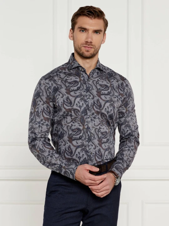 Zdjęcie produktu van Laack Koszula | Slim Fit szary