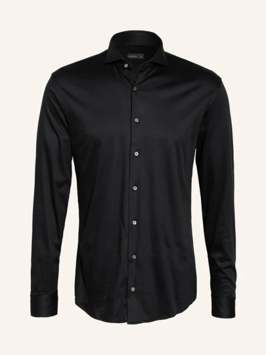 Zdjęcie produktu Van Laack Koszula Z Dżerseju Slim Fit schwarz CZARNY