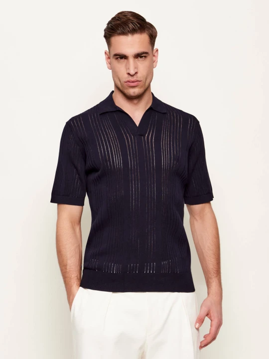 Zdjęcie produktu van Laack Polo Silus | Regular Fit granatowy