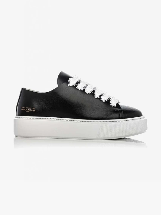 Zdjęcie produktu Vanda Novak sneakersy skórzane Grace czarny