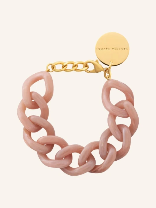 Zdjęcie produktu Vanessa Baroni Bransoletka Flat Chain beige