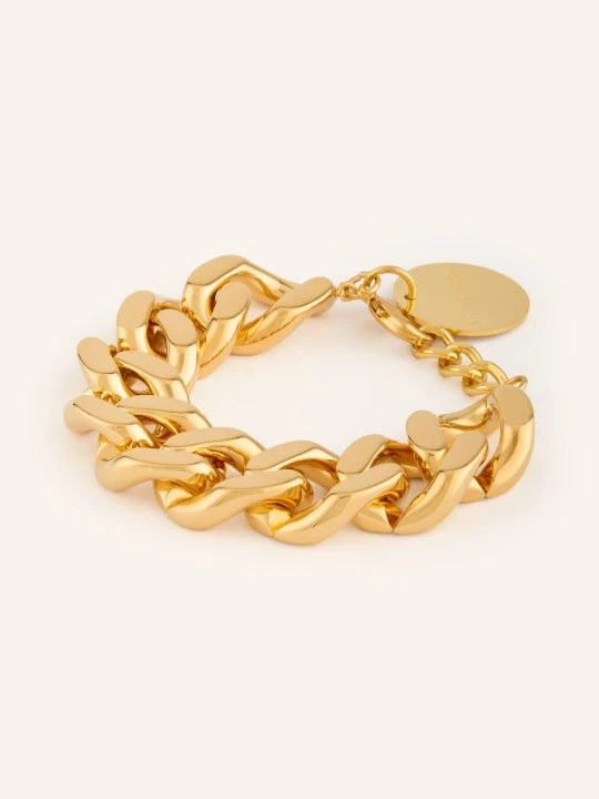 Zdjęcie produktu Vanessa Baroni Bransoletka Flat Chain gold