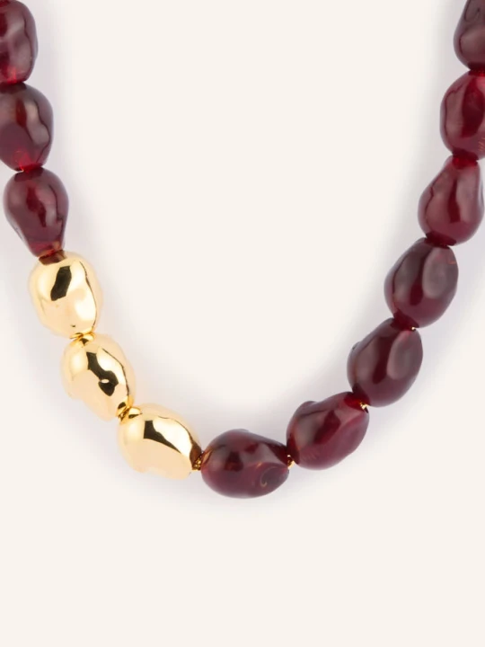 Zdjęcie produktu Vanessa Baroni Łańcuszek Organic Pearl rot