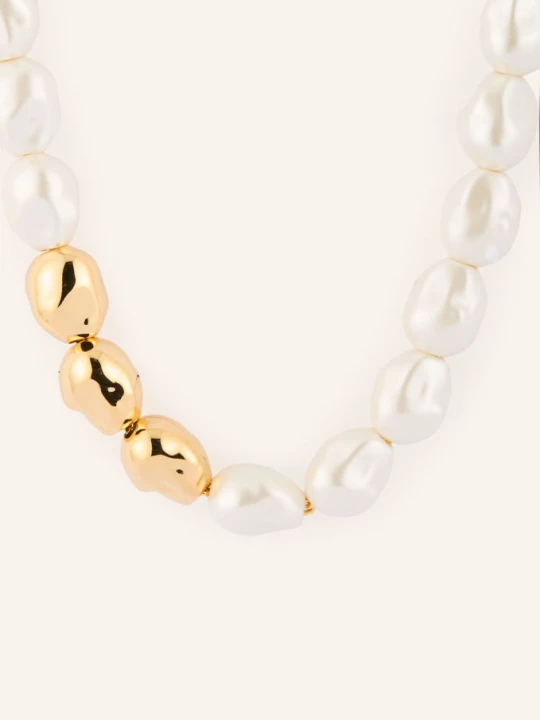 Zdjęcie produktu Vanessa Baroni Łańcuszek Organic Pearl weiss