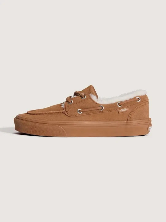 Zdjęcie produktu Vans 2-Eyelet Boat Shoe tenisówki damskie zamszowe brązowy