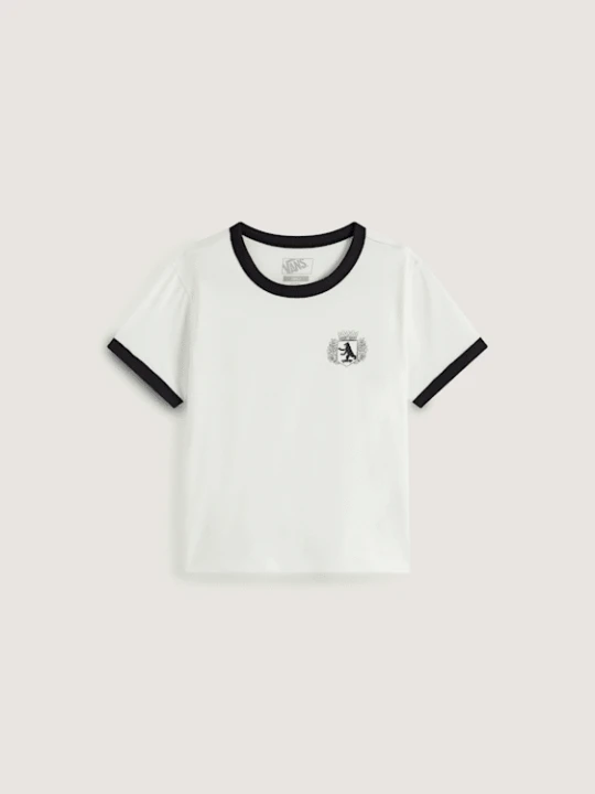 Zdjęcie produktu Vans - Berlin Crest Ringer T-Shirt, female, Biały