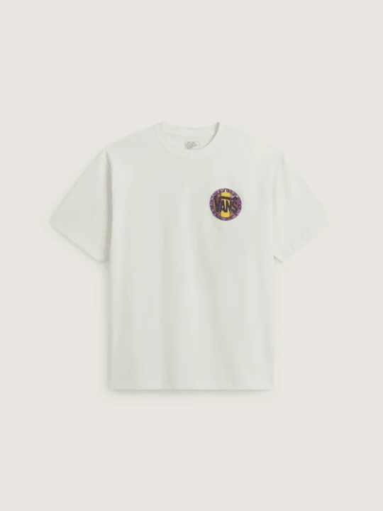 Zdjęcie produktu Vans - Blotched Circle SS Tee marshmallow, male, Biały