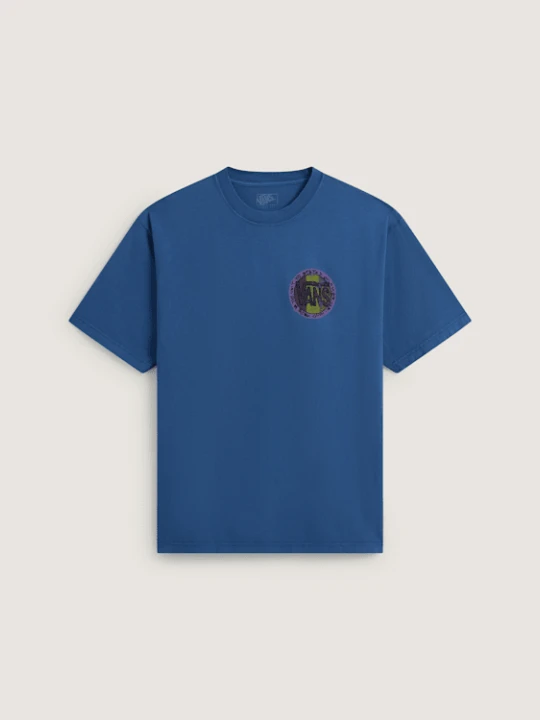 Zdjęcie produktu Vans - T-shirt Blotched Circle, Człowiek, Niebieski
