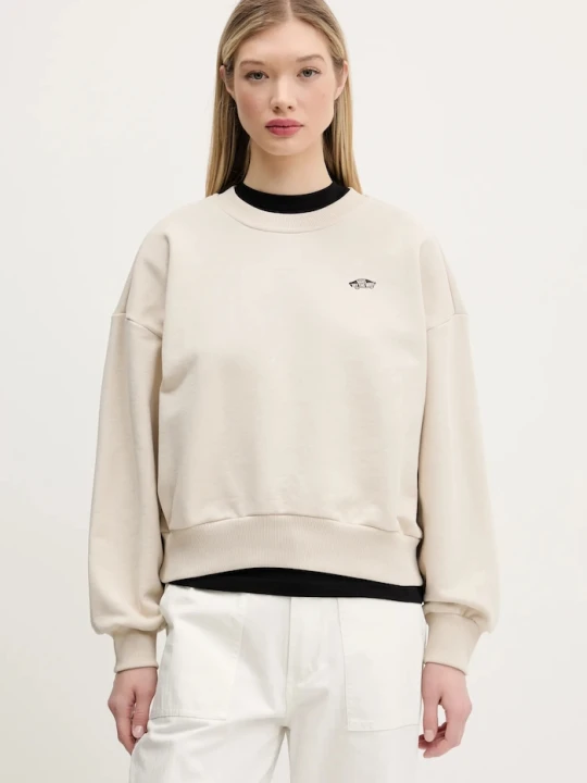 Zdjęcie produktu Vans bluza bawełniana beżowy