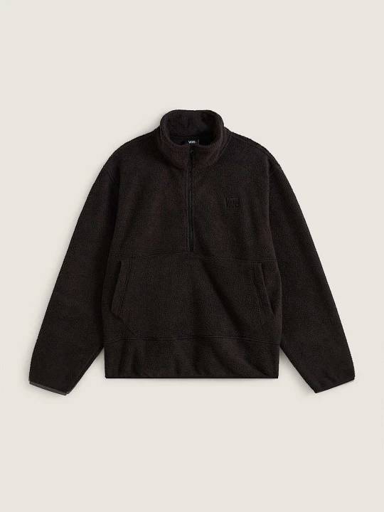 Zdjęcie produktu Vans - Bluza polarowa High Pile Half Zip, Człowiek, Czarny