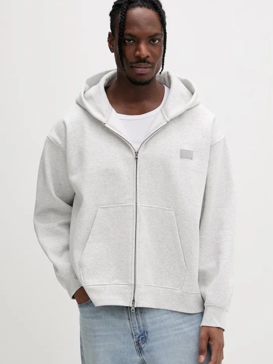 Zdjęcie produktu Vans bluza rozpinana z kapturem męska bawełniana Premium LX Full Zip szary