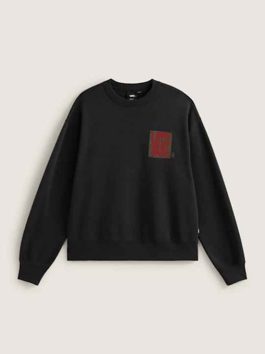Zdjęcie produktu Vans - Bluza Stretch Stack Crackle Crew, male, Czarny