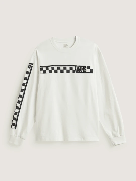 Zdjęcie produktu Vans - Bluza Vans Racing Long Sleeve, male, Biały