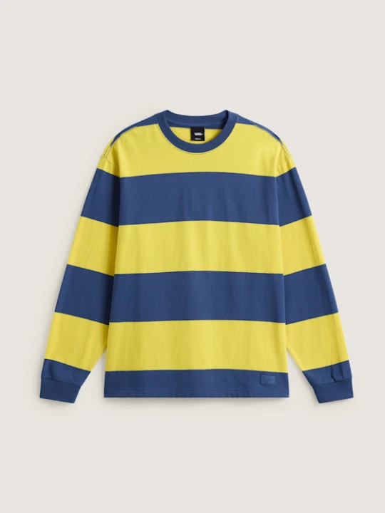 Zdjęcie produktu Vans - Bluza z długim rękawem Rugby Stripe, male, Żółty
