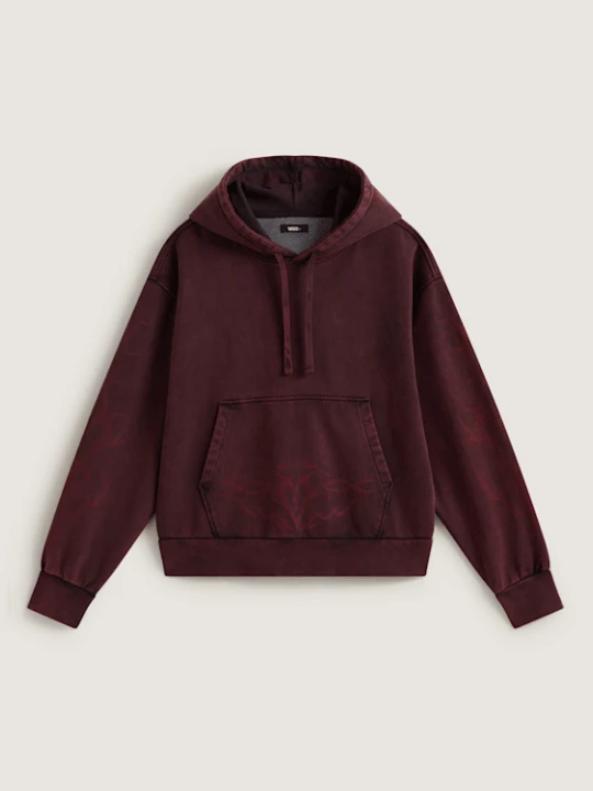 Zdjęcie produktu Vans - Bluza z kapturem Dayana Tribal Flame Pullover, male, Brązowy