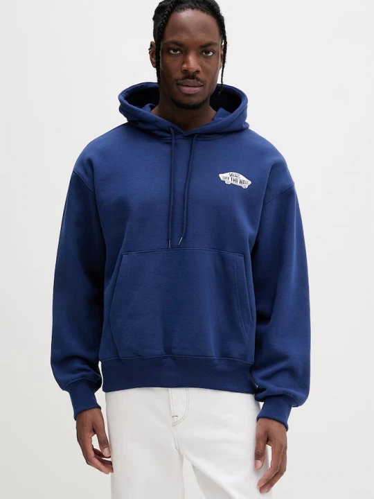 Zdjęcie produktu Vans bluza z kapturem męska z bawełną niebieski