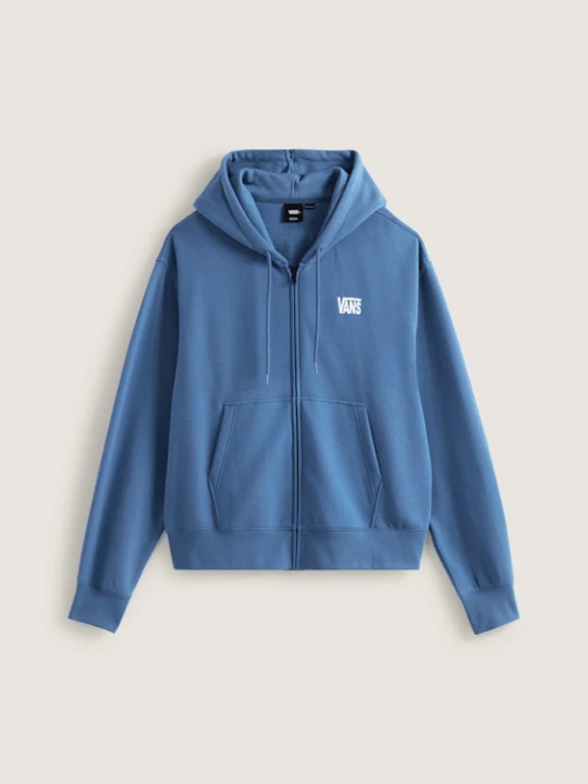 Zdjęcie produktu Vans - Bluza z kapturem Stretch Logo Zip Pullover, male, Niebieski
