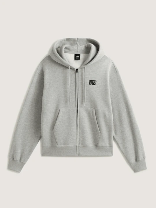 Zdjęcie produktu Vans - Bluza z kapturem Stretch Logo Zip Pullover, male, Szary