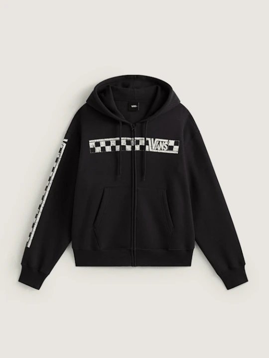 Zdjęcie produktu Vans - Bluza z kapturem Vans Racing Full Zip, male, Czarny