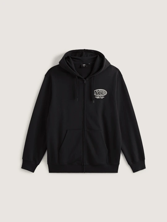 Zdjęcie produktu Vans - Bluza z kapturem World Tour Loose Zip Pullover, male, Czarny