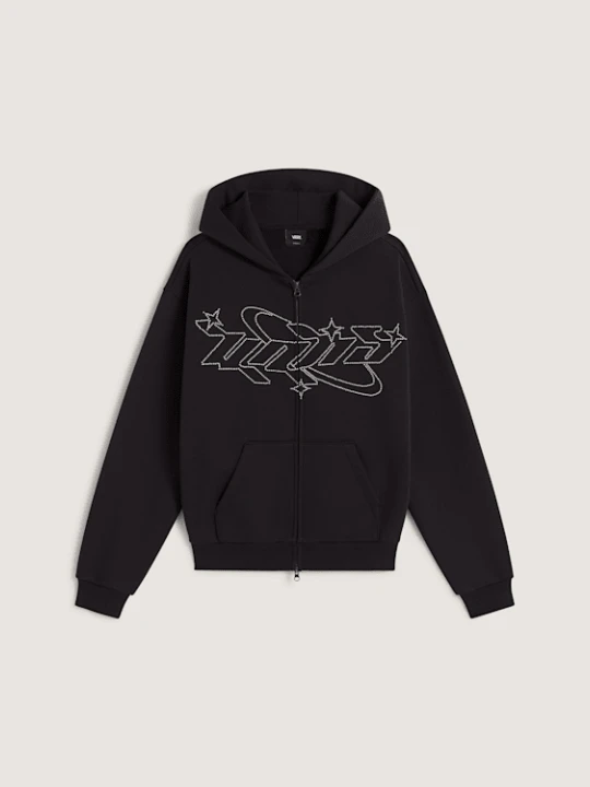 Zdjęcie produktu Vans - Bluza z kapturem Y2K Star Zip Pullover, female, Czarny