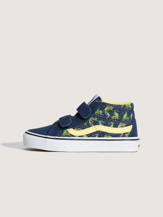 Zdjęcie produktu Vans - Buty dla dzieci Sk8-Mid V (4-8 lat)unisex, Niebieski