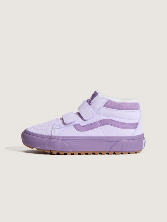 Zdjęcie produktu Vans - Buty dla dzieci Sk8-Mid V Insulated (4-8 lat)unisex, Fioletowy