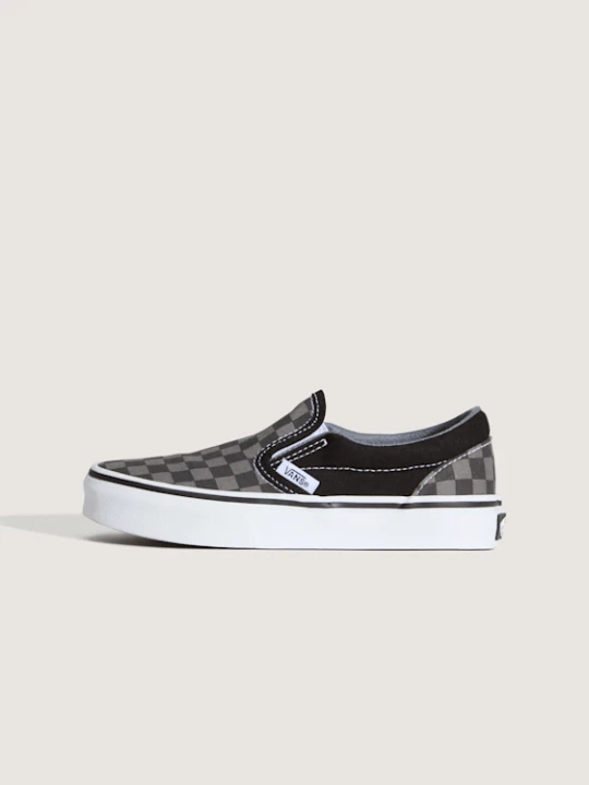 Zdjęcie produktu Vans - Buty dla starszych dzieci Checkerboard Classic Slip-On (4-8 lat)unisex, Czarny