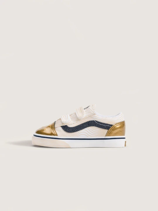 Zdjęcie produktu Vans - Buty dziecięce na rzepy Old Skool KPop Demon Hunters (4-8 lat)unisex, Żółty