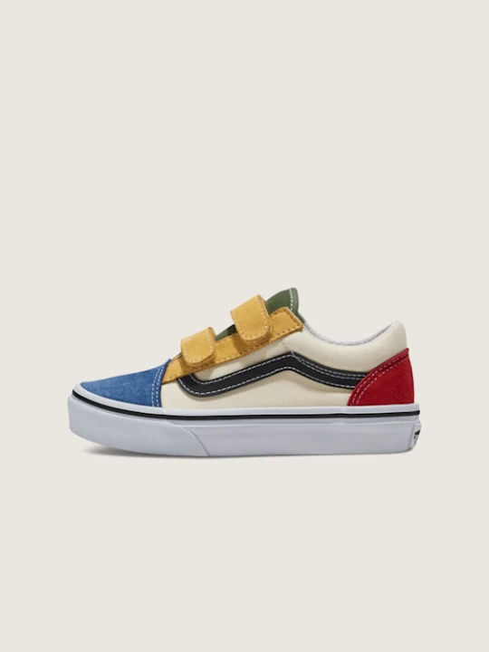 Zdjęcie produktu Vans - Buty dziecięce Old Skool V (4-8 lat)unisex, Czerwony